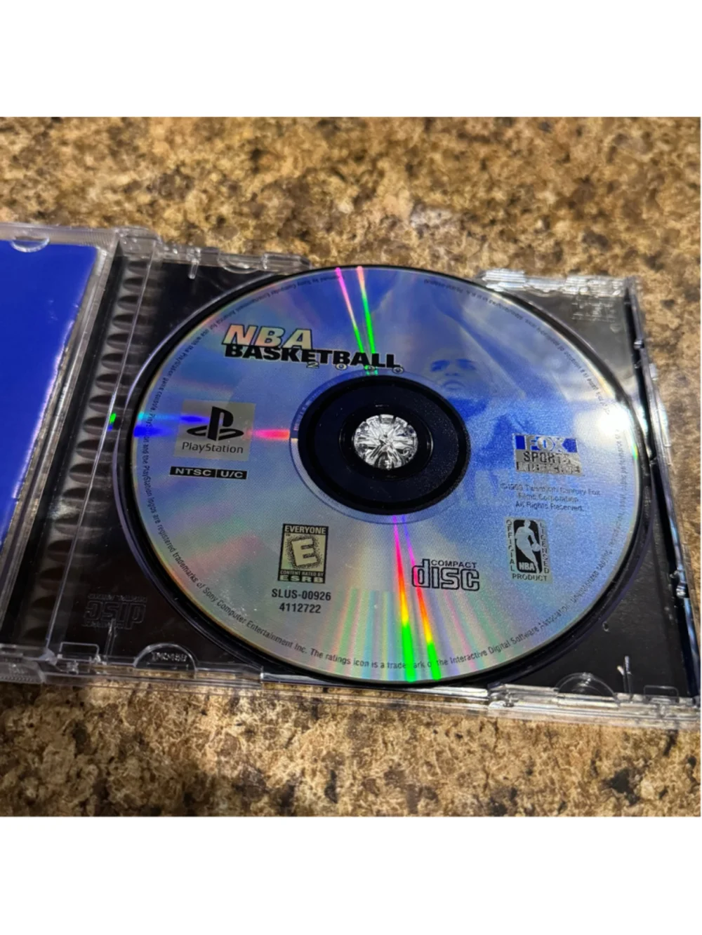 Vtg 1999 NBA Basketball 2000 PlayStation Ps1 Video Game Cib Complete